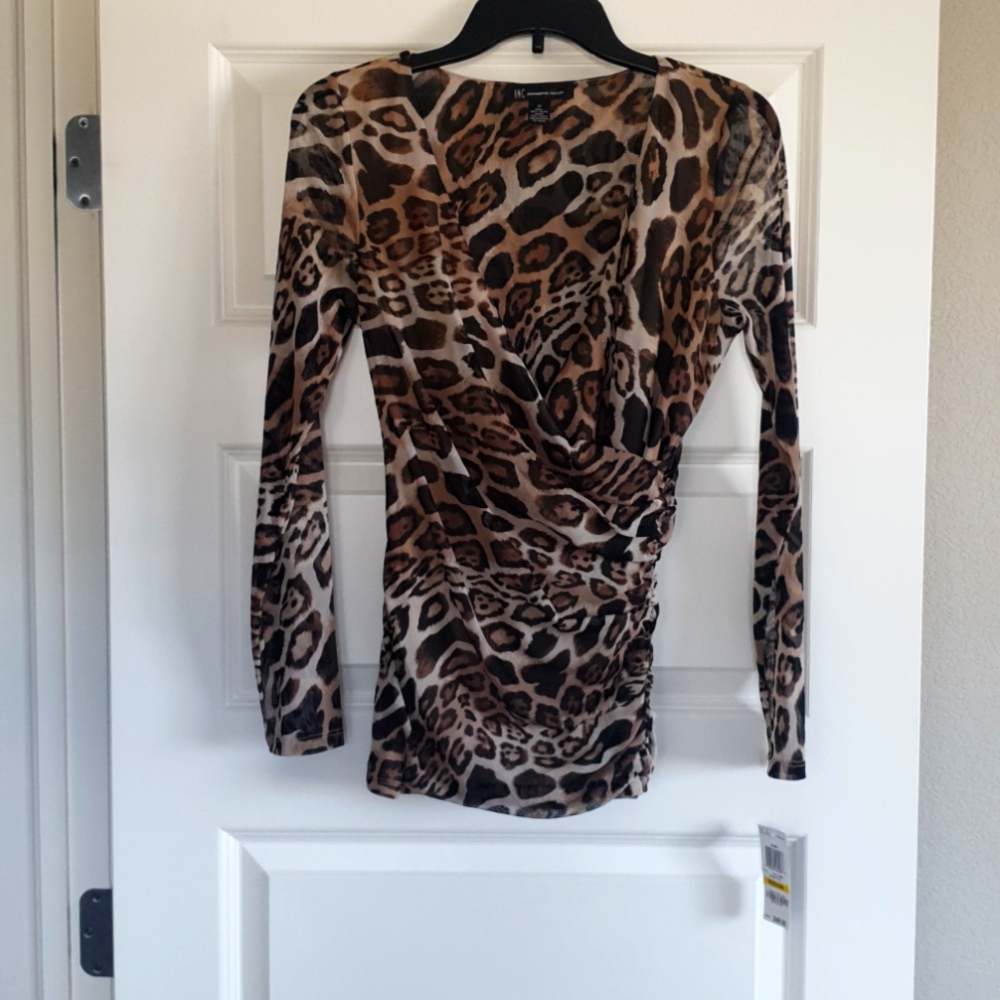 Lovely Animal Print Top